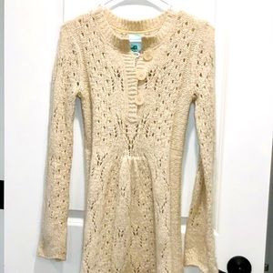 Anthropologie midi Sweater Dress